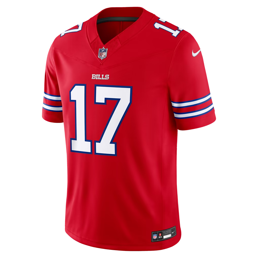 Men's Buffalo Bills Josh Allen #17 Premium Stitched Football Jersey