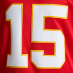 Men's Kansas City Chiefs Patrick Mahomes #15 Premium Stitched Football Jersey