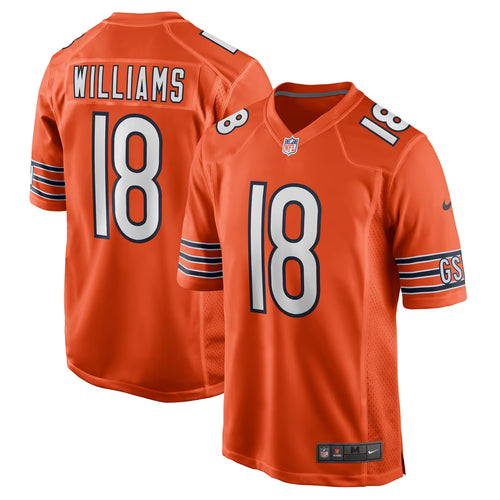 Men's Chicago Bears Caleb Williams #18 Football Jersey