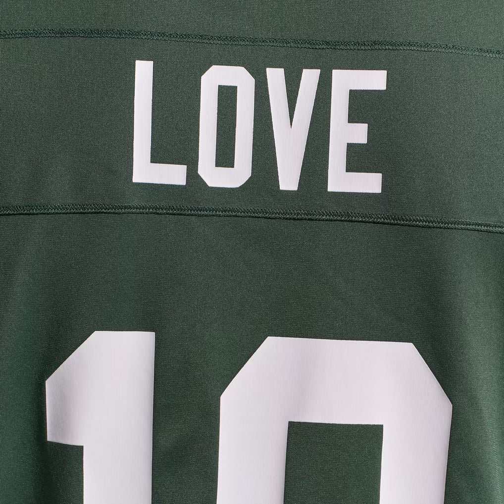Men's Green Bay Packers Jordan Love #10 Football Jersey
