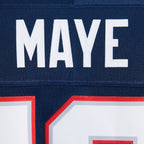 Men's New England Patriots Drake Maye #10 Premium Stitched Football Jersey