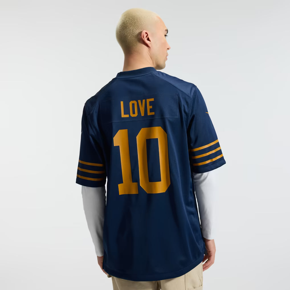 Men's Green Bay Packers Jordan Love #10 Football Jersey