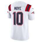 Men's New England Patriots Drake Maye #10 Premium Stitched Football Jersey