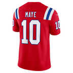 Men's New England Patriots Drake Maye #10 Premium Stitched Football Jersey
