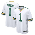 Men's Green Bay Packers Micah Parsons #1 Football Jersey