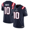 Men's New England Patriots Drake Maye #10 Premium Stitched Football Jersey