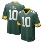 Men's Green Bay Packers Jordan Love #10 Football Jersey