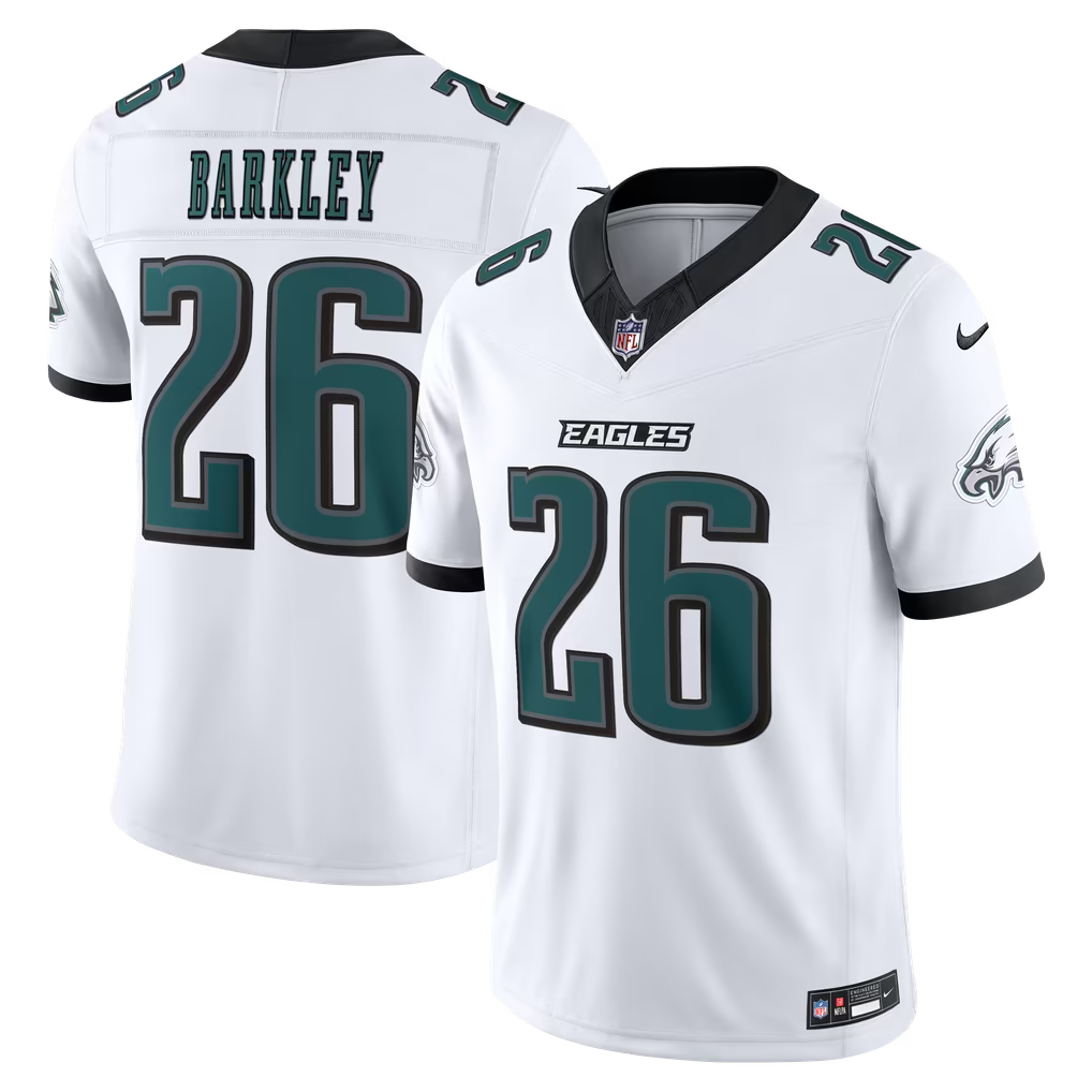 Men's Philadelphia Eagles Saquon Barkley #26 Premium Stitched Football Jersey