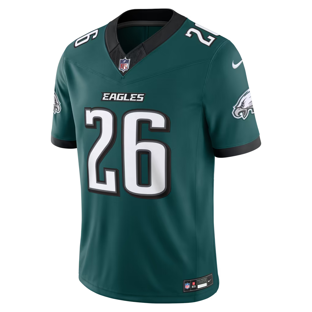 Men's Philadelphia Eagles Saquon Barkley #26 Premium Stitched Football Jersey