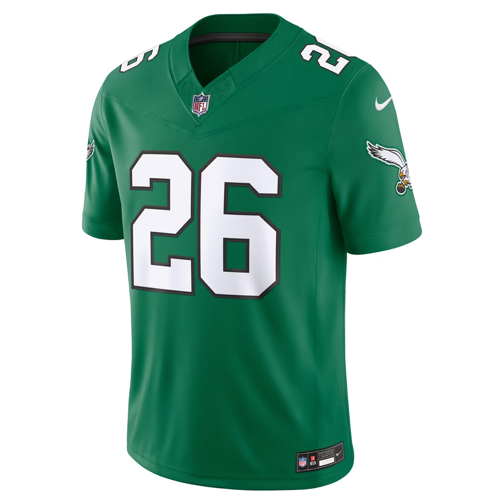 Men's Philadelphia Eagles Saquon Barkley #26 Premium Stitched Football Jersey