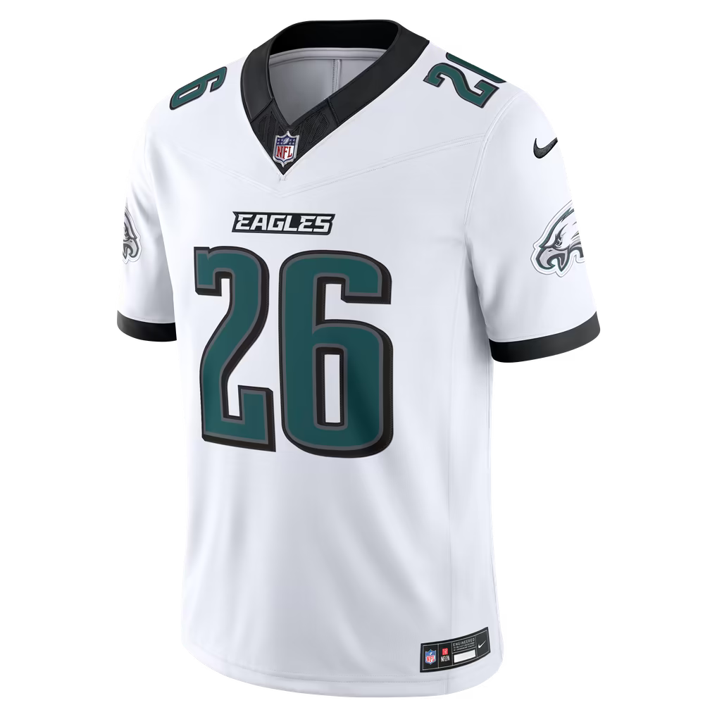 Men's Philadelphia Eagles Saquon Barkley #26 Premium Stitched Football Jersey