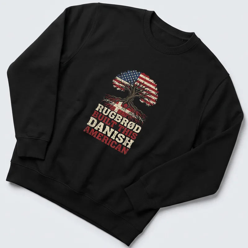 Tree Roots American Danish Heritage Rugbrød Built This T-Shirt