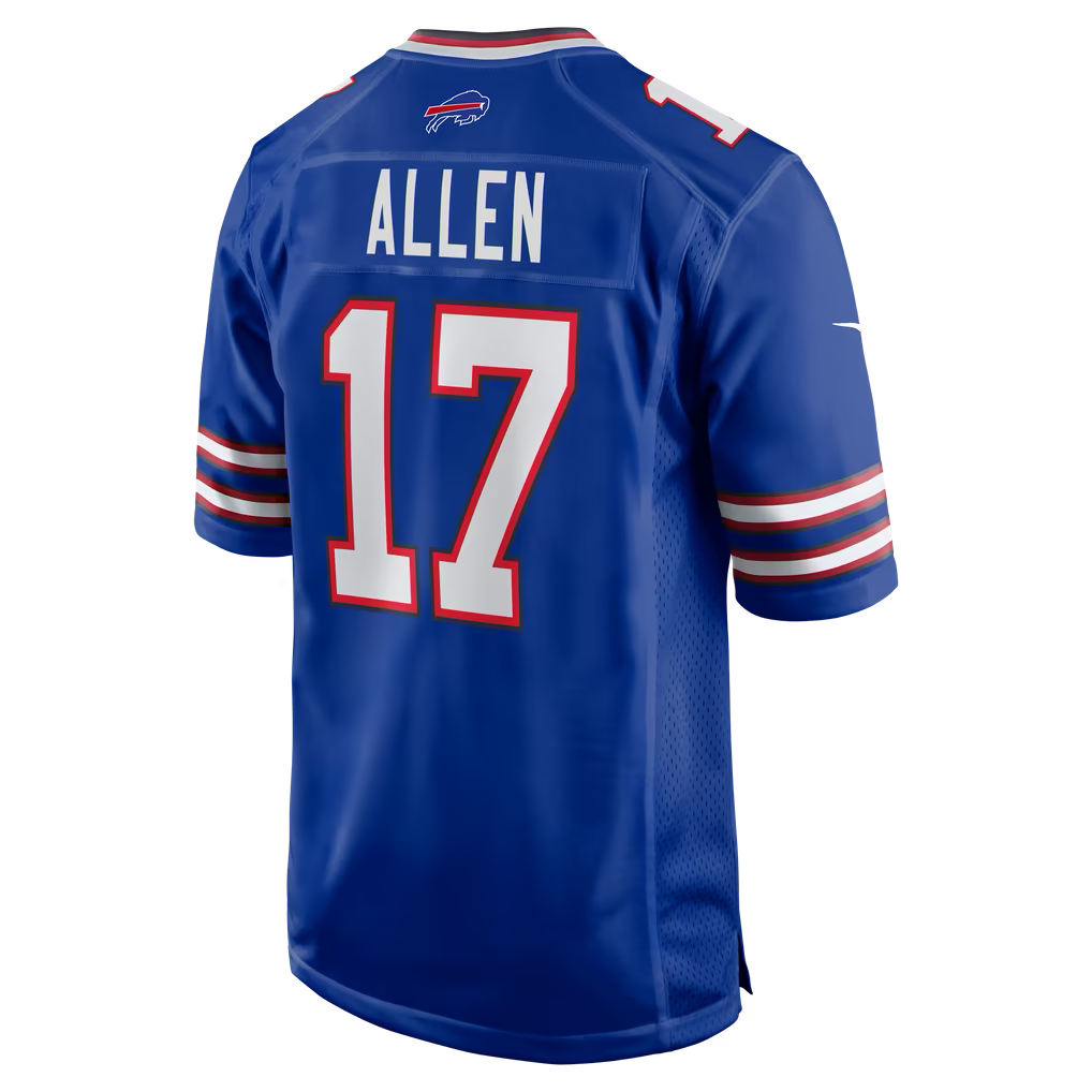 Men's Buffalo Bills Josh Allen #17 Premium Stitched Football Jersey