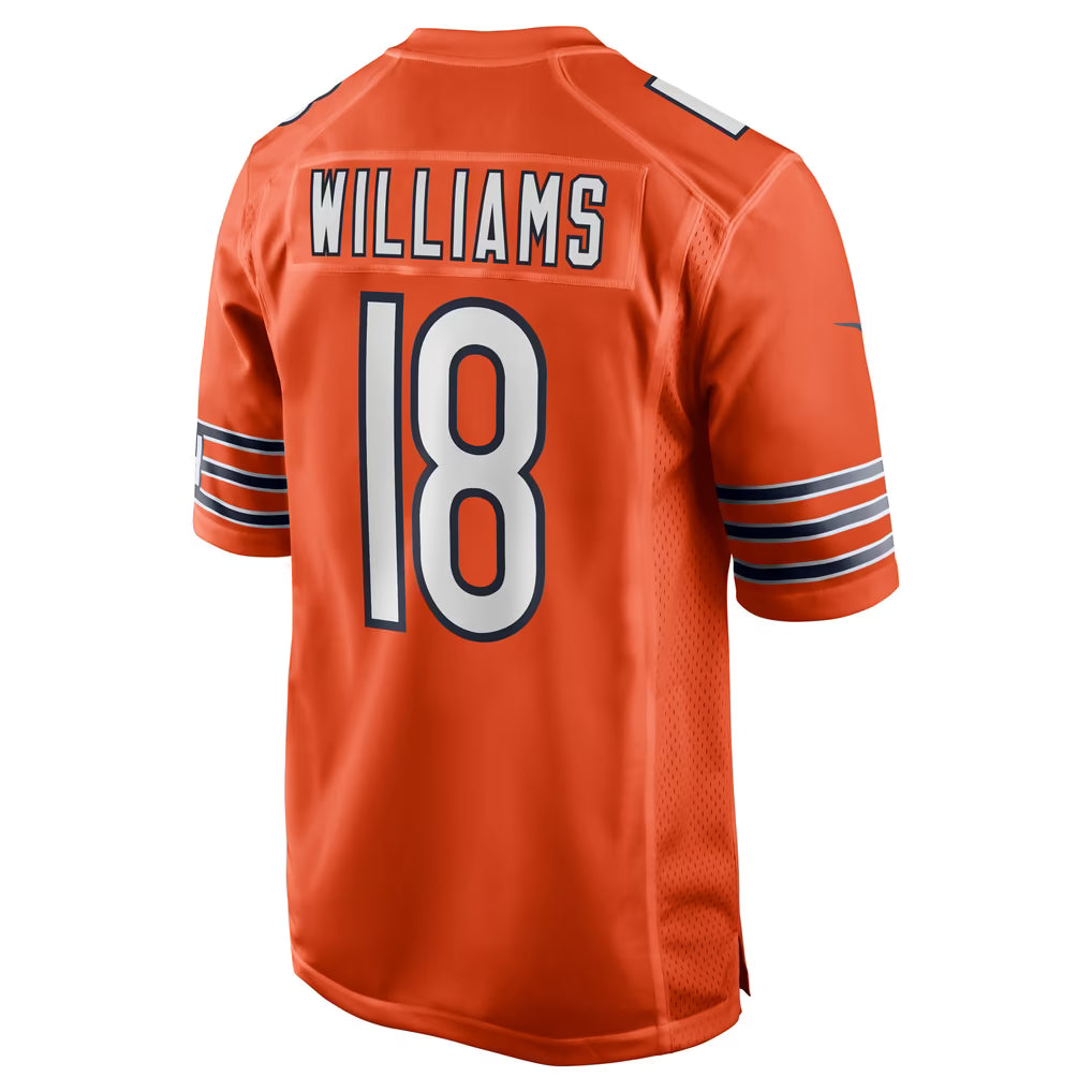 Men's Chicago Bears Caleb Williams #18 Football Jersey