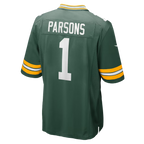 Men's Green Bay Packers Micah Parsons #1 Football Jersey