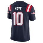 Men's New England Patriots Drake Maye #10 Premium Stitched Football Jersey