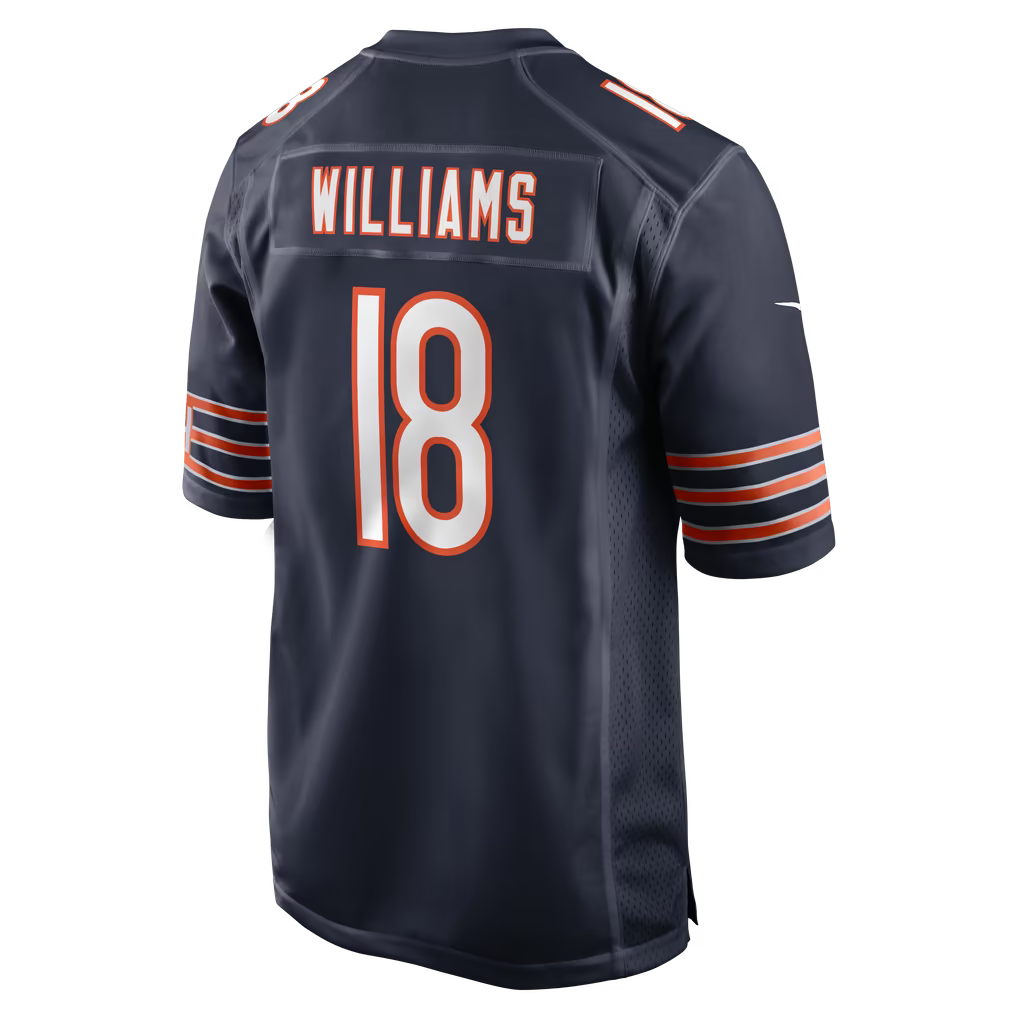 Men's Chicago Bears Caleb Williams #18 Football Jersey
