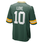 Men's Green Bay Packers Jordan Love #10 Football Jersey