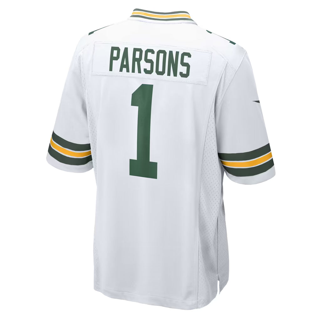 Men's Green Bay Packers Micah Parsons #1 Football Jersey