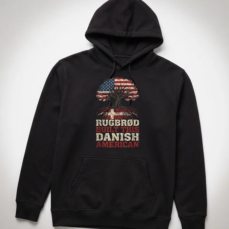 Tree Roots American Danish Heritage Rugbrød Built This T-Shirt