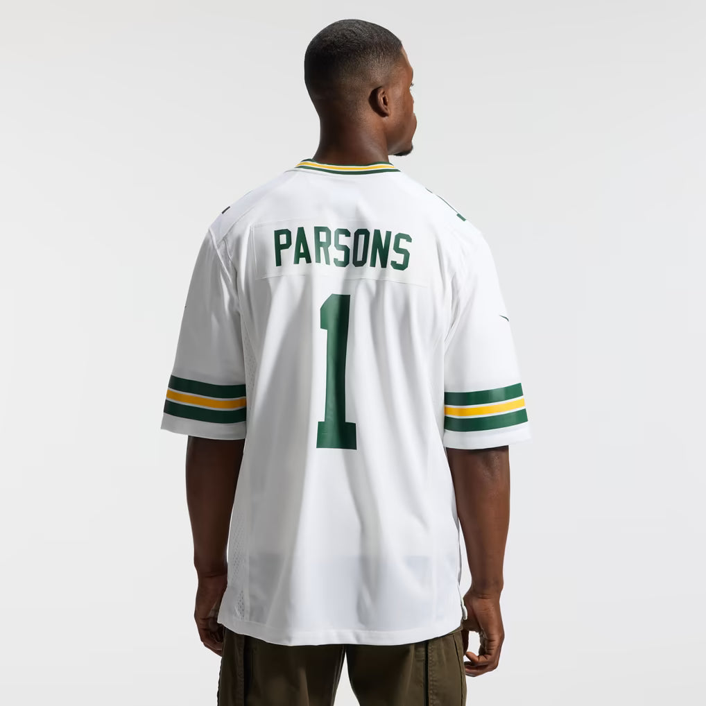 Men's Green Bay Packers Micah Parsons #1 Football Jersey