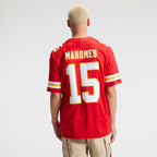 Men's Kansas City Chiefs Patrick Mahomes #15 Premium Stitched Football Jersey