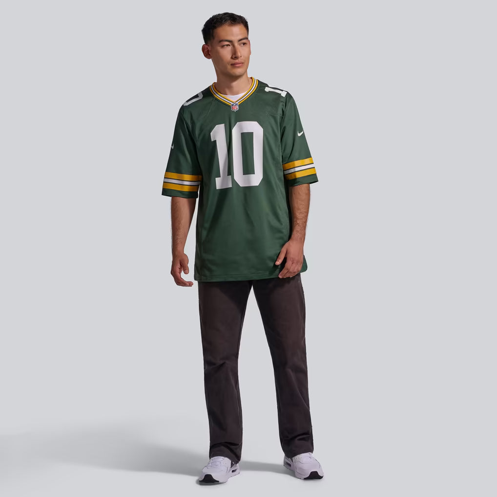 Men's Green Bay Packers Jordan Love #10 Football Jersey