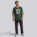 Men's Green Bay Packers Jordan Love #10 Football Jersey