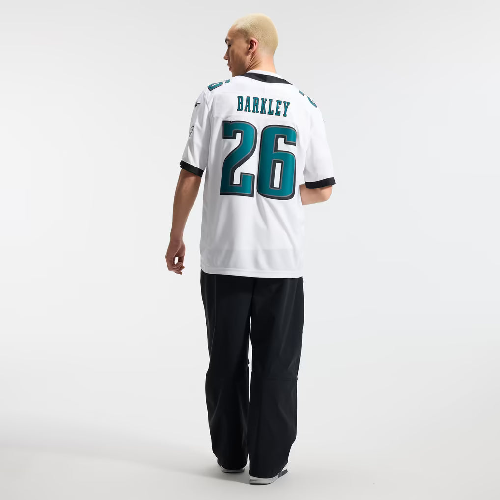 Men's Philadelphia Eagles Saquon Barkley #26 Premium Stitched Football Jersey