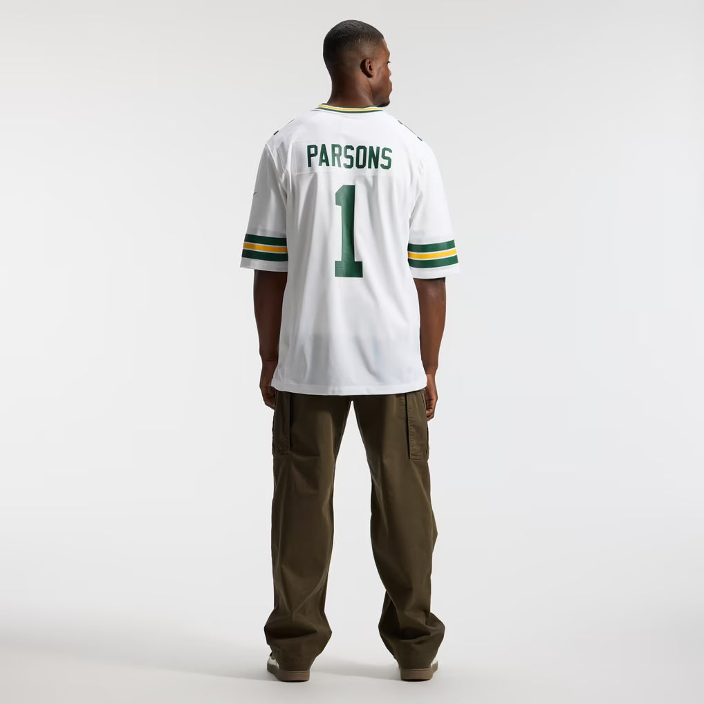 Men's Green Bay Packers Micah Parsons #1 Football Jersey