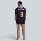 Men's Chicago Bears Caleb Williams #18 Football Jersey