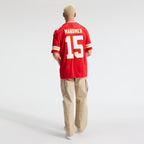 Men's Kansas City Chiefs Patrick Mahomes #15 Premium Stitched Football Jersey