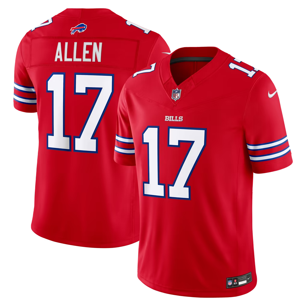 Men's Buffalo Bills Josh Allen #17 Premium Stitched Football Jersey