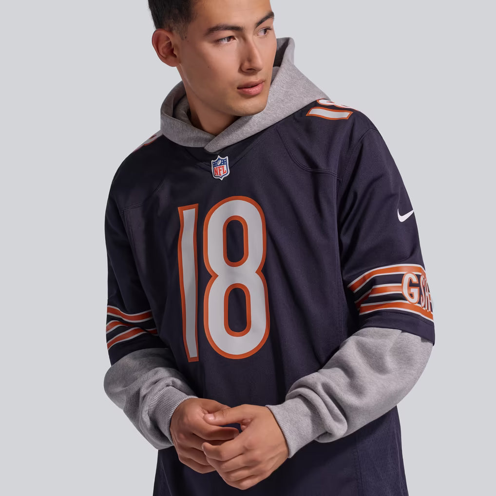 Men's Chicago Bears Caleb Williams #18 Football Jersey